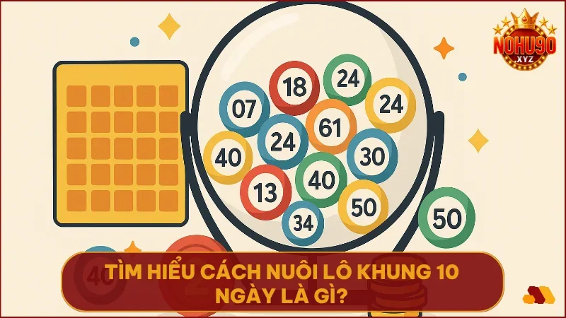Cách nuôi lô khung 10 ngày tại NOHU90 hiệu quả và an toàn 2 Giải pháp tối ưu giúp người chơi kiểm soát vốn và tăng tỷ lệ trúng lô bền vững