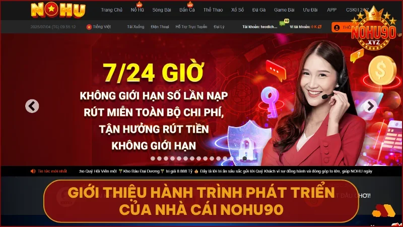 Giới thiệu NOHU90 1 NOHU90 phát triển bền vững từ 2018 đến nay