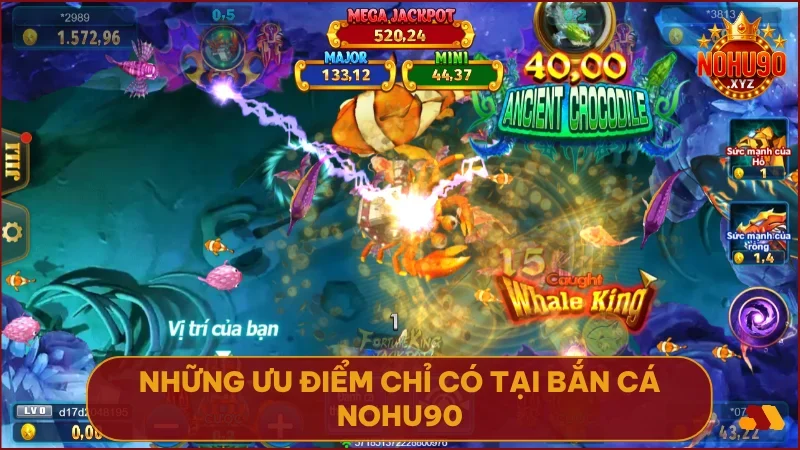 Bắn Cá NOHU90 - Chinh phục đại dương, săn thưởng cực khủng 1 Bắn cá NOHU90 là lựa chọn hàng đầu nhờ đồ họa sống động và tỷ lệ đổi thưởng minh bạch.