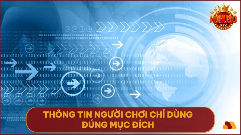 Chính sách bảo mật NOHU90: Nền tảng của sự tin cậy và an toàn 2 Thông tin người chơi chỉ dùng đúng mục đích và không chia sẻ bên ngoài