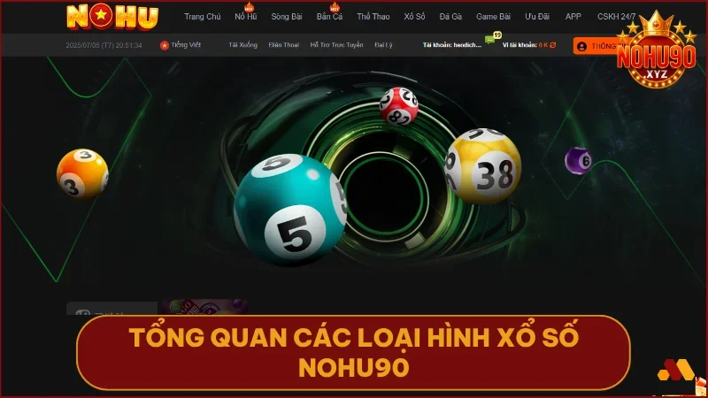 Xổ số NOHU90 - Giải trí tốc độ, thưởng lớn mỗi ngày 2 Xổ số nohu90 mang đến đầy đủ lựa chọn phù hợp cho mọi sở thích