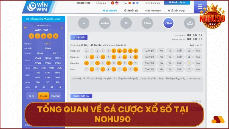 Cách chơi cá cược xổ số tại NOHU90 hiệu quả và dễ trúng 2 Khám phá hệ thống xổ số trực tuyến hiện đại và đa dạng chỉ có tại NOHU90